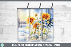 GorgeousWinter Snow Tumbler design.