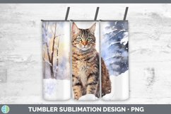 GorgeousWinter Snow Tumbler design.