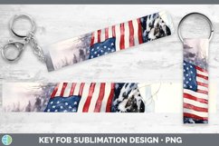GorgeousWinter Snow Key Fob design.