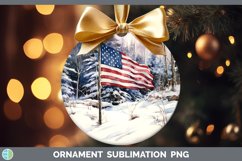 GorgeousWinter Snow Ornament design.