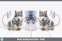 GorgeousWinter Snow Mug Wrap design.