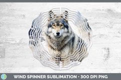 GorgeousWinter Snow Wind Spinner design.