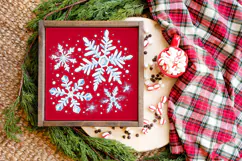Blue Snowflake PNG, Winter Snowflakes PNG Product Image 3