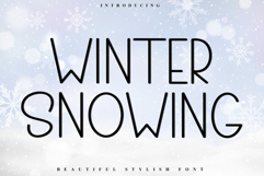 Winter Snowing Product Image 1
