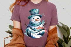 Snowman PNG, Winter Snowman Sublimation Design, Winter Png Product Image 4