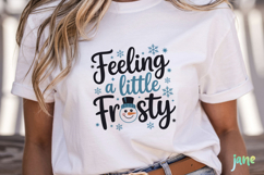 Winter Snowman Quotes Clipart Product Image 2