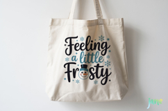 Winter Snowman Quotes Sublimation Bundle Product Image 5