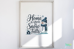 Winter Snowman Quotes Clipart Product Image 5