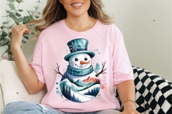 Snowman PNG, Winter Snowman Sublimation Design, Winter Png Product Image 6
