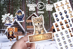 Winter Solstice Whisper Sticker Product Image 1