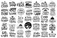 Christmas Bundle SVG bundle 42 designs, Winter SVG Product Image 2
