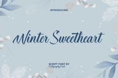 Winter Sweetheart Font Product Image 1