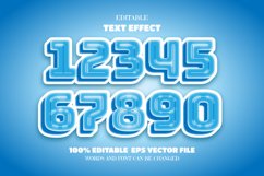 Winter Text, Editable Font Effect Product Image 2