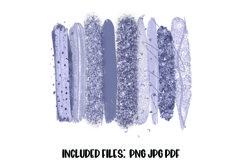 Winter Themed Brush Stroke Sublimation Background 2 Product Image 1