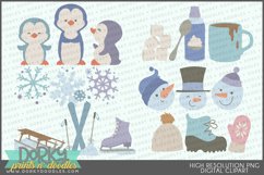 Winter Trios Designs for Sublimation and Stickers Product Image 1