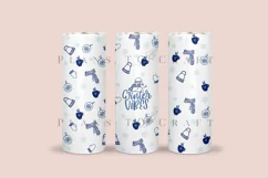 winter vibes skinny tumbler sublimation wrap with high resolution 300 DPI and transparant background perfect for 20oz and 30oz skinny tumbler
