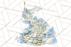 Winter Village Scene Builder Clipart PNG, Christmas Png Product Image 2