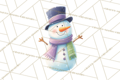 Winter Village Scene Builder Clipart PNG, Christmas Png Product Image 5