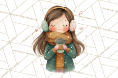 Winter Village Scene Builder Clipart PNG, Christmas Png Product Image 3