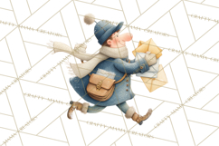 Winter Village Scene Builder Clipart PNG, Christmas Png Product Image 4