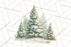 Winter Village Scene Builder Clipart PNG, Christmas Png Product Image 5