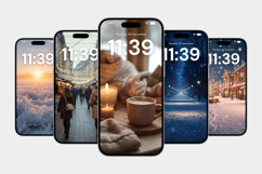 Cozy Background Iphone Winter Wallpaper Product Image 5