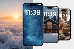 Cozy Background Iphone Winter Wallpaper Product Image 7