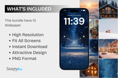 Cozy Background Iphone Winter Wallpaper Product Image 2