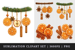 Winter clipart printable sublimation design png Product Image 1