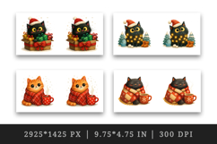 Winter mug wrap printable sublimation design Product Image 2