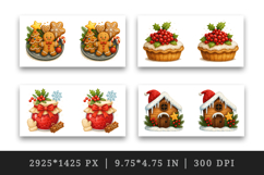 Winter mug wrap printable sublimation design Product Image 2