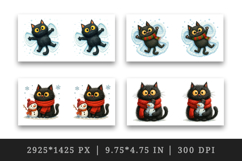 Winter mug wrap printable sublimation design Product Image 2