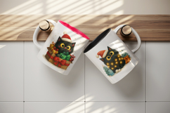 Winter mug wrap printable sublimation design Product Image 3