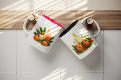 Winter mug wrap printable sublimation design Product Image 3