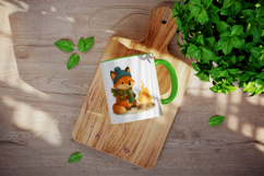 Winter mug wrap printable sublimation design Product Image 4