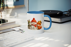 Winter mug wrap printable sublimation design Product Image 5