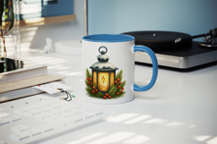 Winter mug wrap printable sublimation design Product Image 5