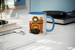Winter mug wrap printable sublimation design Product Image 5
