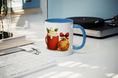 Winter mug wrap printable sublimation design Product Image 5