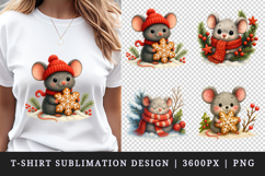 Winter t-shirt printable sublimation design png Product Image 1
