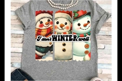 Christmas bundle png JPEG sublimation 4 design snowman santa Product Image 7