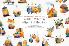 Winter Whimsy Clipart Collection Product Image 1