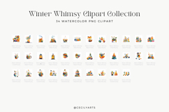 Winter Whimsy Clipart Collection Product Image 2