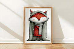 Winter Whimsy Creatures Clipart Sublimation Product Image 3