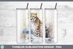 GorgeousWinter Wild Cats Tumbler design.