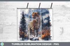 GorgeousWinter Wild Cats Tumbler design.