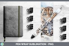 GorgeousWinter Wild Cats Pen Wrap design.