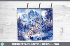GorgeousWinter Wild Cats Tumbler design.