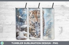 GorgeousWinter Wild Cats Tumbler design.