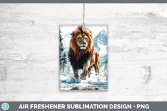 GorgeousWinter Wild Cats Air Freshener design.